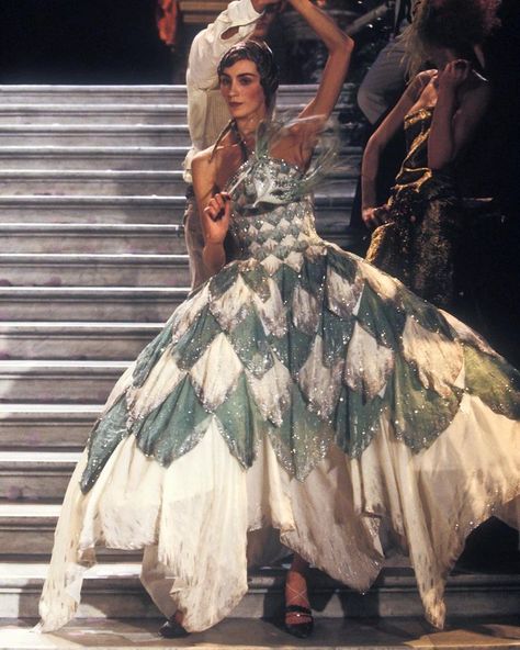 Christian Dior 1998, Dior 1998, Summer Haute Couture, Galliano Dior, Dior Collection, 90s Runway Fashion, Vintage Runway, Christian Dior Haute Couture, Dior Haute Couture