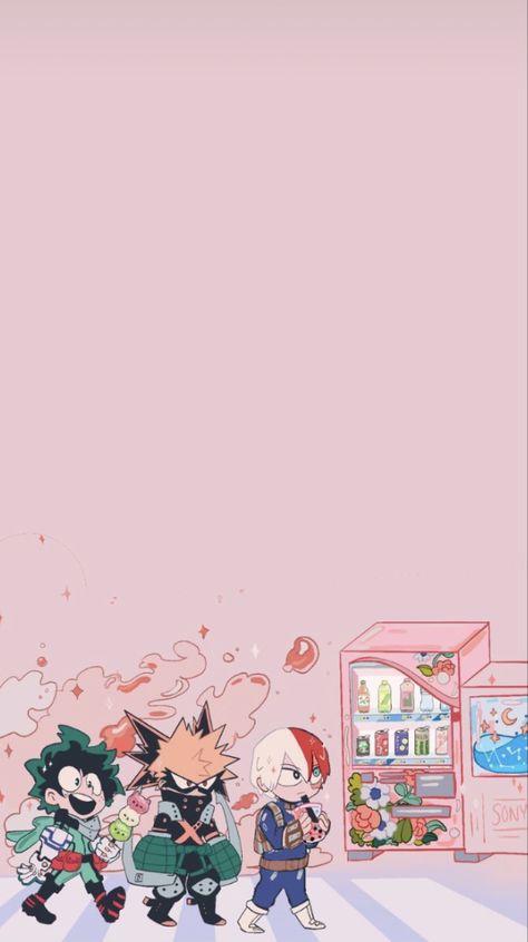 Mha Wallpaper, Academia Wallpaper, Cool Backgrounds Wallpapers, Hero Wallpaper, Trendy Wallpaper, Cute Patterns Wallpaper, Aesthetic Pastel Wallpaper, Pastel Background, Cute Anime Wallpaper