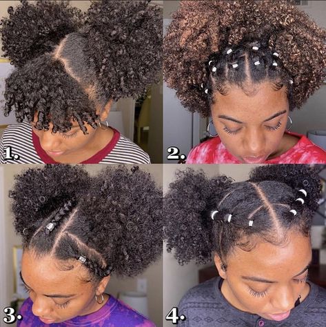 It’s the natural hair versatility for us 😍. Check out 40 more easy natural hair styling ideas for Black women. Natural Hairstyles For Afro Hair, Hairstyles For Afro Hair Ideas, Natural Hairstyles For Back To School, Simple Natural Hairstyles For Black Women, Natural Easy Hairstyles For Black Women, Easy Hairstyles For Natural Black Hair, Quick Hair Styles Black Women, Simple Natural Hairstyles Black Women, Natural Black Hairstyles 4c Hair