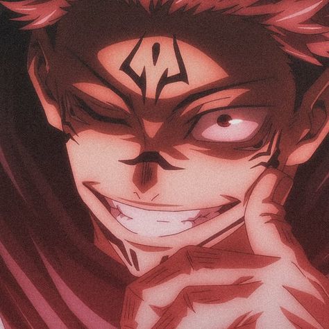 An Anime, Jujutsu Kaisen, Anime Character, Jujutsu, Makeup, Red, Hair, Anime, Make Up