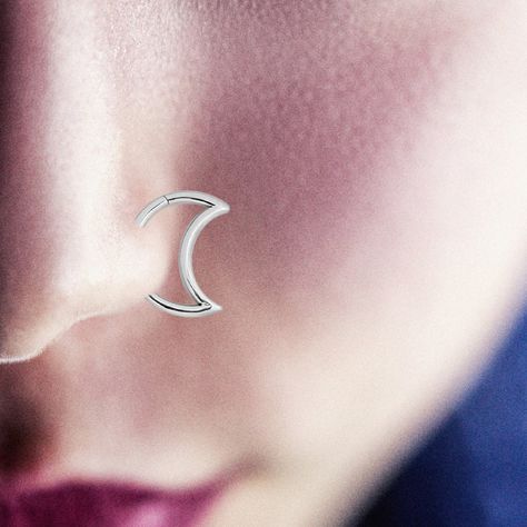 Daith Rings, Helix Hoop, Septum Clicker, Cartilage Hoop, Moon Ring, Soft Toothbrush, Nose Ring Stud, Helix, Half Moon