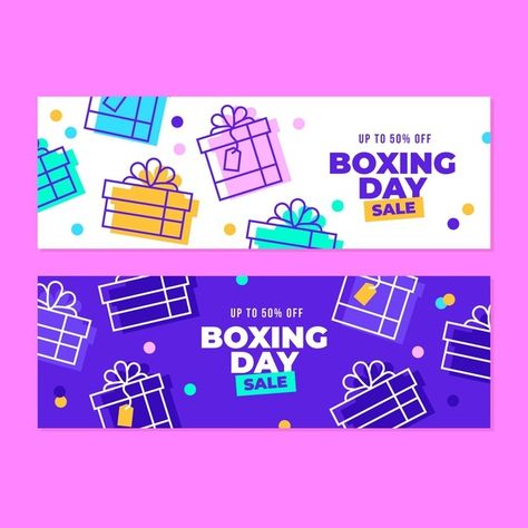 Sale Graphic Design, Sale Graphic, Banners Template, Boxing Day Sale, Event Banner, Winter Design, Sale Banner, Boxing Day, Web Banner