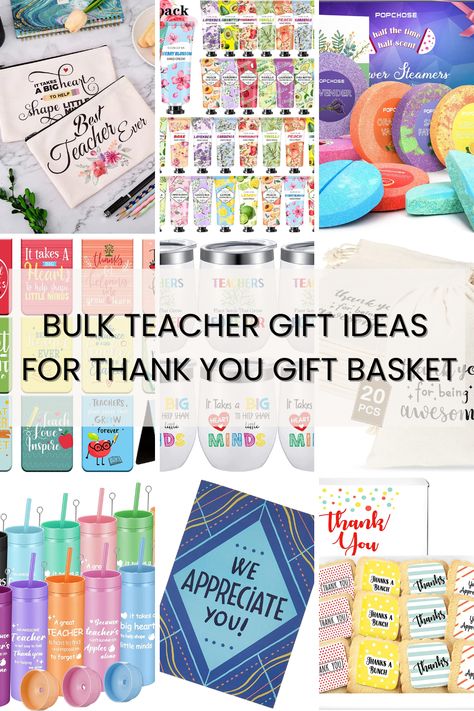 Bulk Teacher Gift Ideas. Create a custom gift basket for the teachers in your life. 


Teacher Appreciation Gift Ideas
End of Year Teacher Gift Ideas
Teacher Appreciation Week
End Of Year Teacher Gift Ideas

#affiliate #teacher #teach #appreciation #gift #ideas  #endofyear #teacherappreciation Bulk Teacher Appreciation Gifts, Classroom Organization Hacks, Teacher Appreciation Gift Ideas, Graduation Gifts For Boys, Appreciation Gift Ideas, Thanks Teacher, Teacher End Of Year, Teacher Gift Baskets, Boy Graduation