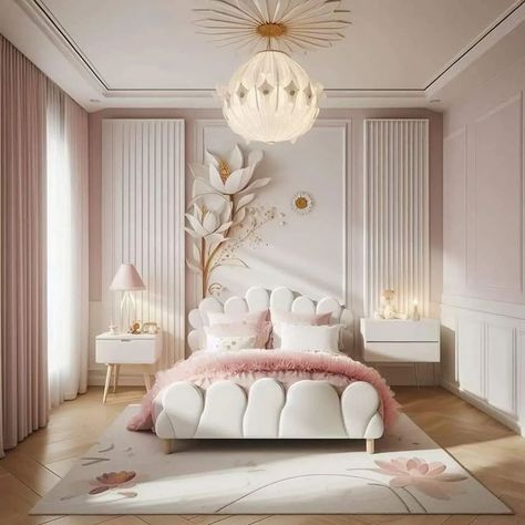 Bedroom designs ✨️👌 . . . . . . #bedroomdecor #bedroomdesign #bedroominterior #bedroomdecoration #homedesignsdworld #populardesign #reeelitfeelit #bedroomgoals #interiordecoratingideas #explorepage #interiordesign #fypシ゚viralシ2024fyp #gurupurnima #leatherjacket #spainvsengland #trendingrecipes #urvashirautela Princess Kids Room, Luxury Kids Bedroom, Indochine Style, Dining Room Design Modern, Kids Interior Design, Daughter Bedroom, Bedroom Interiors, Modern Villa Design, Luxurious Room