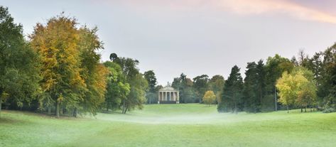 Stowe Gardens, Capability Brown, English Landscape Garden, English Architecture, Backyard Garden Landscape, English Country Gardens, Scenery Pictures, Landscape Features, House Landscape