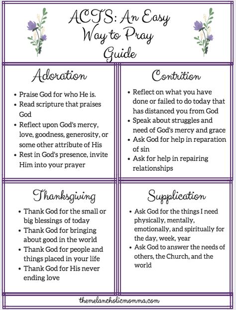 Struggling to pray everyday? Not sure where to start. This is great form of prayer that takes as little as 10 minutes at the end of the day that will help you grow in your prayer life and relationship with God. It's based off of the Our Father and has been tested by time. Check it out and let me know what you think in the comments. Subscribe to The Melancholic Momma as well to receive access to the free ACTS templates. Prayer Goals, Acts Prayer, Pray Everyday, Prayer Journal Template, Bible Study Template, Prayer Strategies, Prayer Journaling, Prayer Journals, Gods Mercy