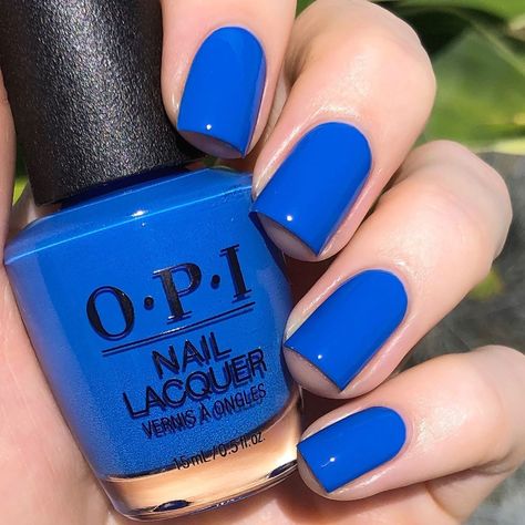 OPI Tile Art to Warm Your Heart Opi Tile Art To Warm Your Heart, Blue Nail Polish Colors, Nail Polish Art Designs, Winter Makeup, Blue Nail Polish, Blue Nail Designs, Opi Nail Polish, Opi Nail Lacquer, Nail Polish Art