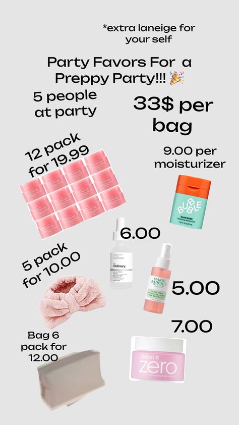 #party#preppyparty#preppy#birthday Sleepover Party Favors, Spa Day Party, Birthday Sleepover Ideas, Preppy Birthday, Kids Spa Party, Preppy Party, Kids Spa, Sleepover Birthday Parties, Preppy Gifts