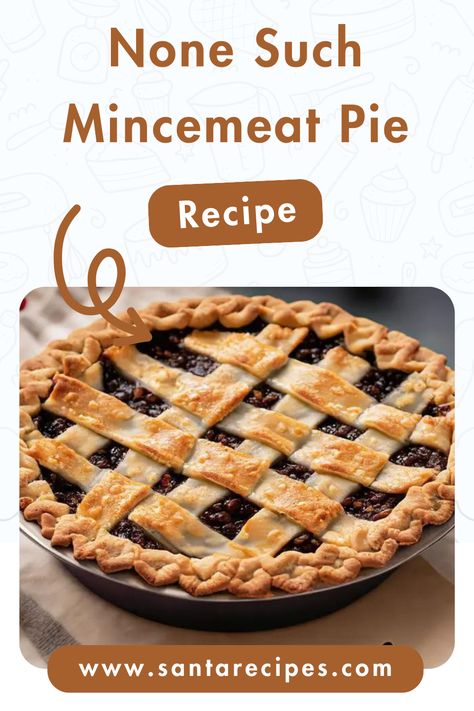 The None Such mincemeat pie recipe is a great dessert option for the holiday season, as it is both rich and flavorful. The holiday season is ... #NoneSuch #MincemeatPie #Recipe Mince Meat Pie Filling Recipe, Mincemeat Pie Recipe Easy, Minced Meat Pie Recipe, Mince Meat Pie Recipe, None Such Mincemeat Pie Recipe, Minced Meat Pie, Mince Meat Pie, Mincemeat Pie Recipe, Mincemeat Pie Filling