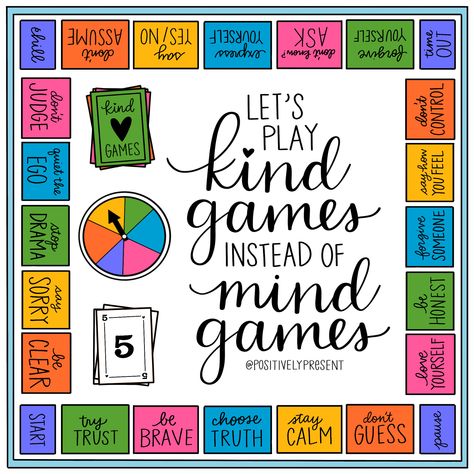 Activity Therapy, Playing Mind Games, World Kindness Day, Gratitude Challenge, Quotes Inspirational Positive, Mind Games, Coping Skills, Random Acts Of Kindness, Renovation Project