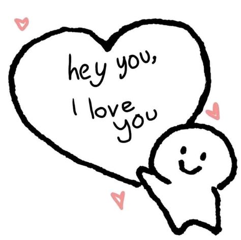 Cute Doodles For Girlfriend, Cute Note It Drawings For Boyfriend, Shy Funny, Kartu Valentine, Love Doodles, Reaction Pic, Cute Words, Cute Drawing, Cute Texts For Him