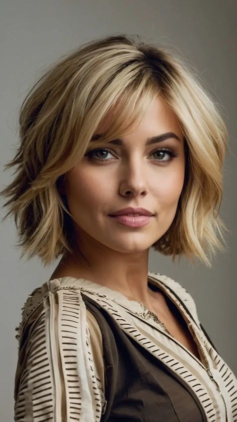 Hair Transformation: Mom Haircuts for Every Hair Type in 2024 - TecArticles Mom Haircut, Mom Haircuts, A Hairstyle, Chin Length Hair, New Haircut, Mom Hairstyles, Haircuts For Medium Hair, Trending Haircuts, Hair Game