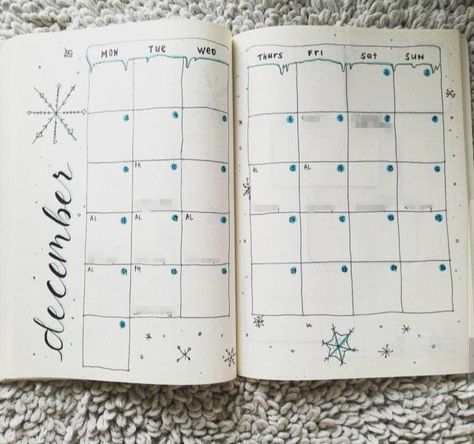 January Aesthetic Month Calender, Bujo January Monthly Spread, Bulett Journal Ideas January, Bulett Journal Page Ideas January, January Bujo Spread, Journal January Ideas, Bullet Journal January Ideas, January Planner Ideas, Bullet Journal January Spread