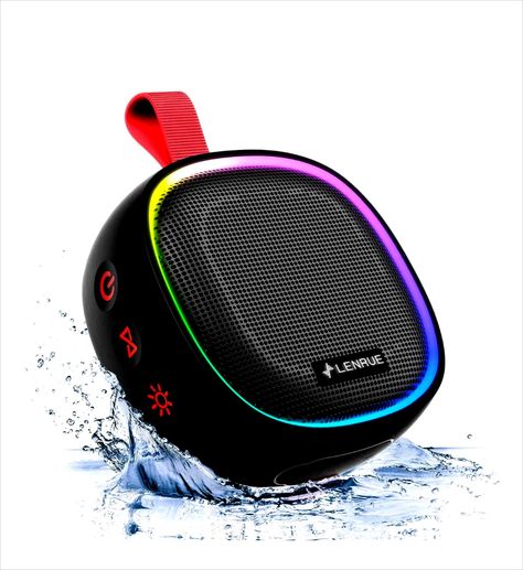 LENRUE BLUETOOTH Waterproof Wireless Portable Kayak Pools, Portable Bluetooth Speakers, Shower Speaker, Rgb Lights, Mini Bluetooth Speaker, Pool Beach, Bluetooth Speakers Portable, Portable Speaker, Bluetooth Speakers