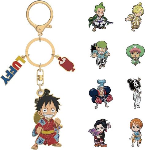 Amazon.com: YJacuing Anime One Piece Wano Country Saga Blind Box Enamel Keychain, Cute Collectible Metal Charm for Handbag Backpack Bag (1 PC) : Clothing, Shoes & Jewelry Keychains Anime, Anime Chibi Keychain, One Piece Airpod Case, Anime Keyring, One Piece Enamel Pin, One Piece Wallpaper Iphone, One Piece (anime), Metal Charm, Handbag Backpack