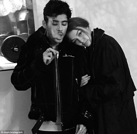 Zayn Malik, Gigi Hadid, A Man, Instagram