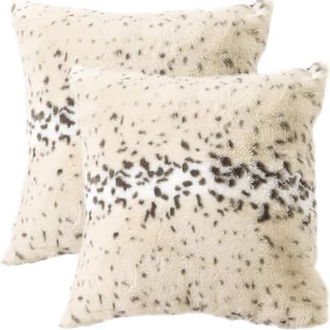 Amazon.com: Entua Faux Fur Snow Leopard Cheetah Skin Soft Plush Safari Wild Animal Fur Print Throw Pillow Cover Case Super Cozy Natural Decorative Cushion Covers for Couch Sofa Home 18x18 Inches : Home & Kitchen Cheetah Skin, Leopard Pillows, Bedroom Couch, Fur Decor, Animal Cushions, Couch Pillow Covers, Textured Throw Pillows, Animal Fur, Jungle Animal