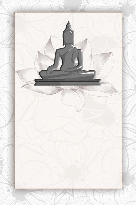 Buddha Vector, Buddhist Design, Buddha Background, Buddha Poster, Buddhist Wedding, Buddha Jayanti, China History, Chinese Background, Buddha Art Drawing