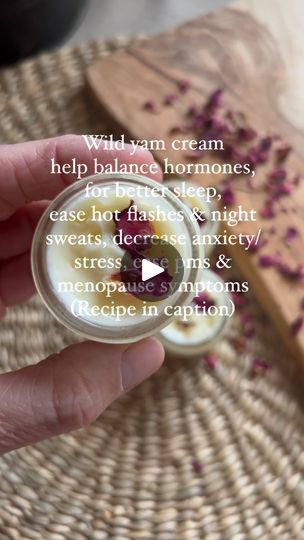 Wild Yam Benefits For Women, Wild Yam Cream Recipe, Wild Yam Benefits, How To Lower Cortisol, Hormone Balancing Diet, Wild Yam, Yams Recipe, Healthy Hormones, Homemade Body Butter