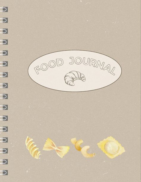 digital notebook cover Digital Notebook Cover, Digital Notebook, Digital Notebooks, Food Journal, Notebook Cover, Notebook