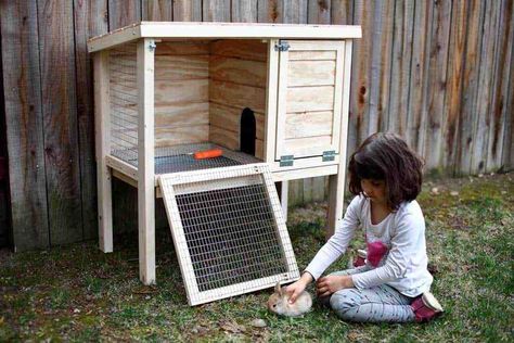 Home Made Rabbit Hutch, Rabbit Hutch Blueprints, Simple Rabbit Hutch, Wooden Rabbit Hutch Outdoor, Multi Rabbit Hutch Outdoor, Pallet Wood Rabbit Hutch, Diy Incubator, Rabbit Hutch And Run, Rabbit Hutch Indoor