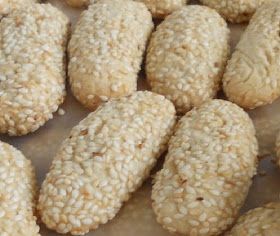 Sesame Seed Cookies Italy Cookies, Italian Sesame Seed Cookies, Sesame Seed Cookies, Pignoli Cookies, Italian Baking, Cookies Italian, Italian Sweets, Seed Cookies, Sesame Cookies