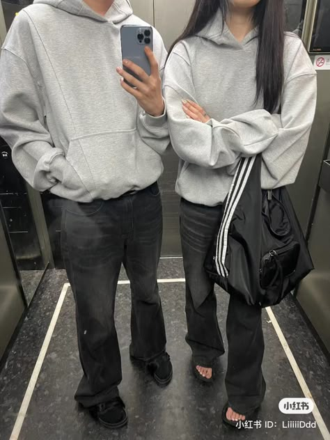 Couple Fashion Matching, Couple Goal Outfits, Couple Streetwear, 3 Man, Matching Fits, Couple Matching Outfits, Couple Fits, Me N Who, The Love Club