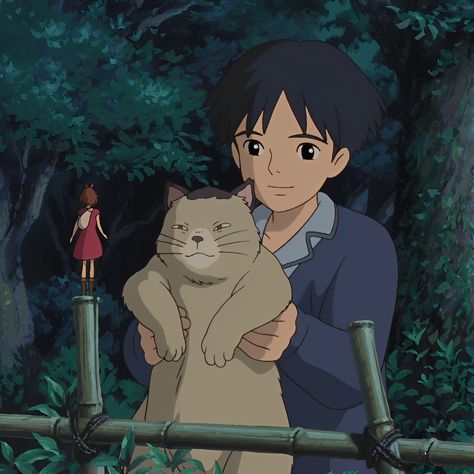 The Secret World Of Arrietty, Secret World Of Arrietty, Studio Ghibli Fanart, Studio Ghibli Background, Beau Film, Studio Ghibli Characters, Ghibli Artwork, The Secret World, Studio Ghibli Movies