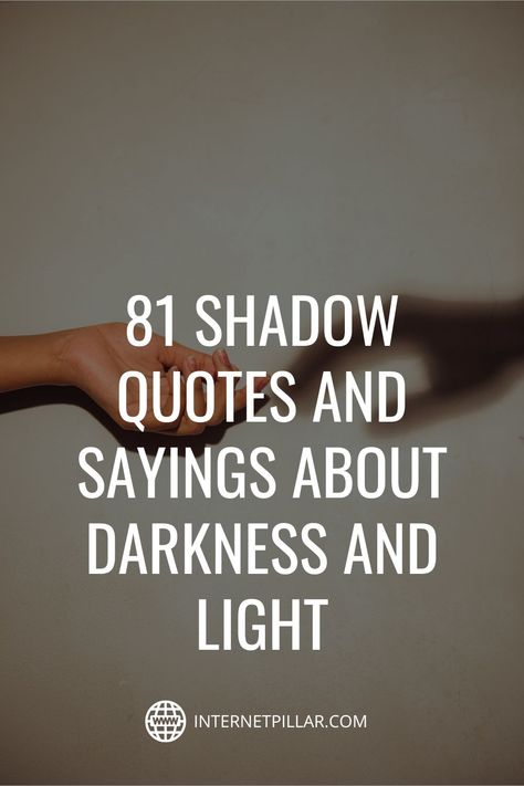 Couple Shadow Quotes, Shadows Quotes Inspiration, Find The Light Quotes, Shadow Quotes Beauty, Shadow Quotes Inspiration, Shadow Quotes Instagram, Shadow Captions, Quotes About Shadows, Light And Shadow Quotes