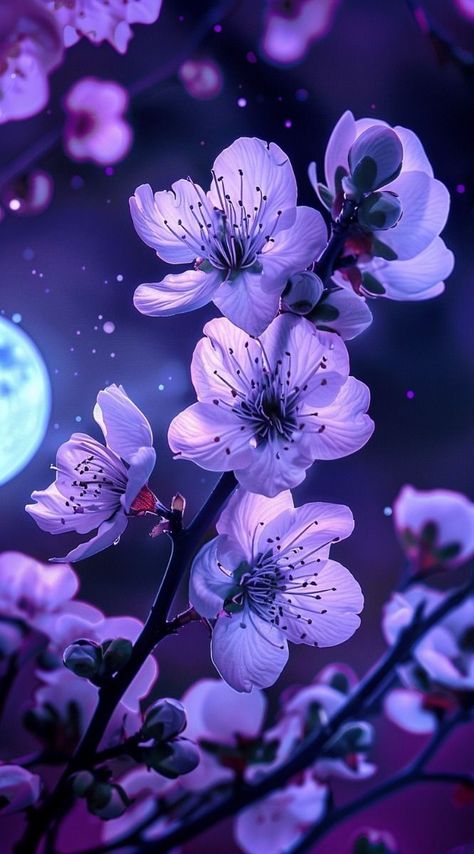 Purple Flower Wallpaper Iphone, Flowers Purple Aesthetic, Purple Flowers Aesthetic, Iphone Wallpaper Violet, Dark Purple Wallpaper, Wallpaper For Android, Purple Flowers Wallpaper, Perfect Aesthetic, Flowery Wallpaper