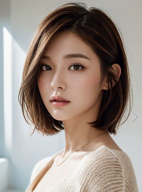 Bob Asian Hair, Short Hairstyle Women Asian, Short Asian Hair, Asian Hair Bob, Short Hair Korean, Layered Haircuts For Medium Hair, Asian Short Hair, Shot Hair Styles, Haircuts For Medium Hair