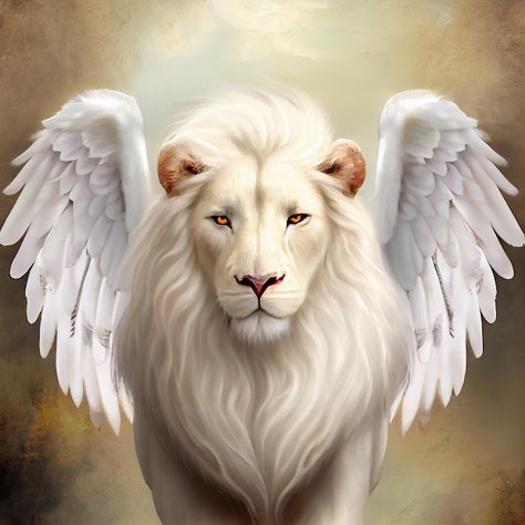 Lion With Wings, Wings Illustration, Mystical Pictures, Lion Art Tattoo, Aigle Royal, Winged Lion, Lion Artwork, American Flag Wallpaper, Majestic Lion