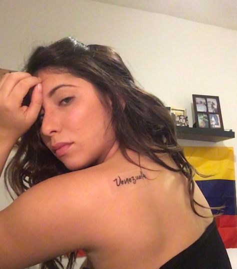 Venezuelan Tattoo Ideas, Venezuela Tattoo Ideas, Walton Family, Burn Book, Girly Tattoos, Pin Collection, Jesus Fish Tattoo, I Tattoo, Tattoos And Piercings