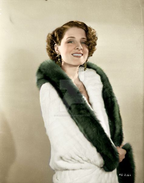 Norma Shearer colour by Charlieee23 Four Movie, George Hurrell, Norma Shearer, Old Hollywood Movies, Cb 750, Popular Actresses, Actrices Hollywood, Golden Age Of Hollywood, Classic Movies