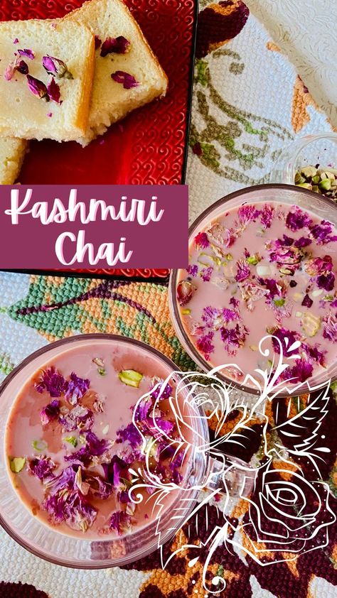 tea
milk tea
kashmiri chai
chai
south asian recipe
recipe
drink recipe
easy recipe 
quick recipe Kashmiri Tea, Asian Drink, Kashmiri Chai, Pistachio Coffee, Pistachio Milk, Visual Recipes, Pink Drink, Pink Tea, Pink Drinks