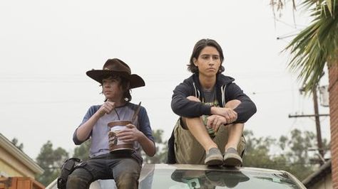 Here's What 'Fear The Walking Dead' Would Look Like With 100 Percent More Carl - MTV Chris Manawa, Fear The Walking, Carl Grimes, Fear The Walking Dead, You Mad, Heart Eyes, Live Events, Walkers, Reality Show