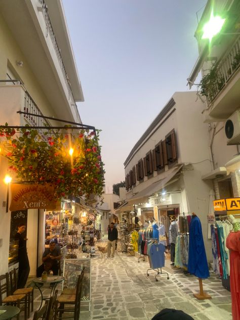 Greek Holiday Aesthetic, Greek Islands Aesthetic, Kos Aesthetic, Shopping In Greece, Greek Island Aesthetic, Greece Shopping, Skopelos Greece, Aesthetic Greek, Kos Island