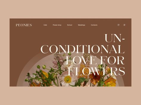 Floral Layout Design, Flower Website Design Inspiration, Flower Layout Design, Floral Website Design, Flower Website Design, Florist Website Design, Flower Shop Website, Flower Website, Floral Website