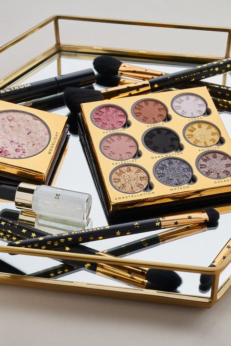 Spectrum Collections Zodiac Makeup Collection Zodiac Makeup, Spectrum Collections, New Cosmetics, Vegan Brands, Liquid Highlighter, Makeup Must Haves, Powder Highlighter, It Cosmetics Brushes, The Hype