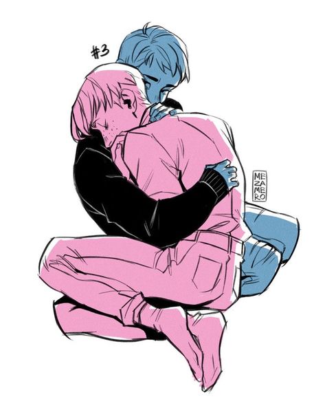 Hug Crying Reference, Duo Poses Sitting, Sitting In Lap Couple Drawing Reference, Cuddling Pose Reference, Hugging Drawing, Arte Indie, Couple Sketch, 캐릭터 드로잉, Drawing Stuff