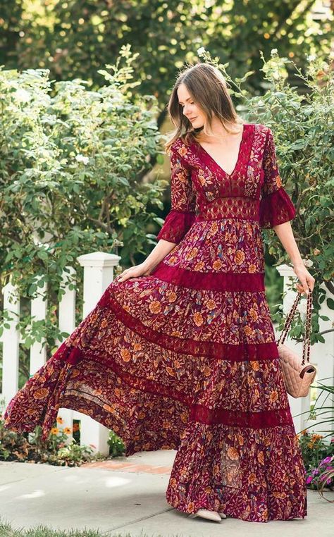 Boho Outfits Winter, Modest Boho Outfits, Boho Outfits Summer, Long Boho Dresses, Outfit Ideas Boho, Boho Dress Outfit, Boho Outfit Ideas, Outfits Summer Casual, Casual Boho Outfits