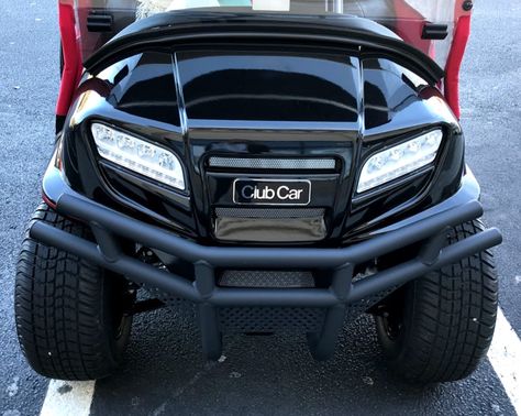 The new Onward Club Car golf cart offers a fresh, new and updated front cowl. Club Car Golf Cart Accessories, Golf Cart Bodies, Custom Golf Cart, Golf Cart Covers, Car Golf, Club Car Golf Cart, Custom Golf Carts, Golf Cart Batteries, Electric Golf Cart