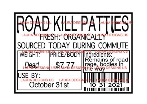 Halloween Pranks, Rice Krispy, Free Labels, Food Stickers, Halloween Party Favors, Vinyl Shirts, Food Labels, Printable Vinyl, Text You