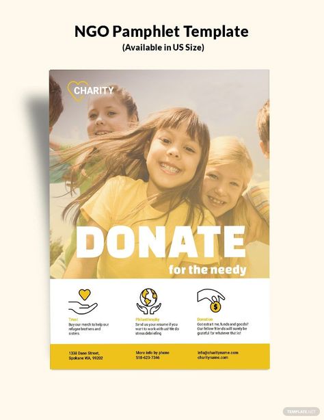 Non Profit Flyer Design, Charity Poster Ideas, Nonprofit Graphic Design, Csr Poster, Donation Poster Charity, Ngo Poster, Donation Poster Design, Adobe Illustrator Poster, Donation Poster