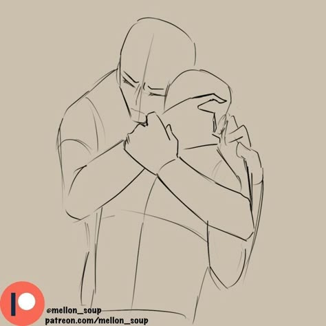 Holding Persons Face Reference, Cocky Character Pose, Idle Pose Drawing Reference, Father Son Reference Drawing, Enemies Art Reference, Crocs Drawings Reference, Holding Injured Pose Reference, Mellon Soup Couple Poses, Lifting Someone Up Pose Reference