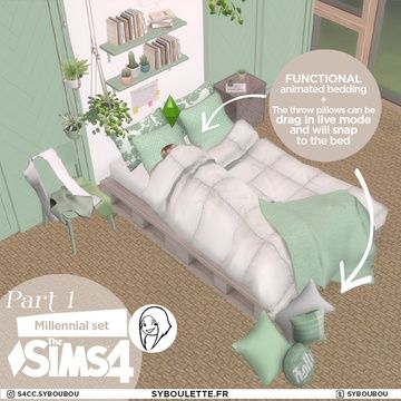 Sims 4 Mm Cc Furniture Bedroom, Sims 4 Free Packs Cc, Sims 3 Bedroom Ideas, Cc Furniture The Sims 4, Sims4 Cc Furniture Packs, The Sims 4 Worlds Cc, Sims 4 Alpha Cc Collection, Ts4 Cc Bed Maxis Match, Ts4 Cc Bedding