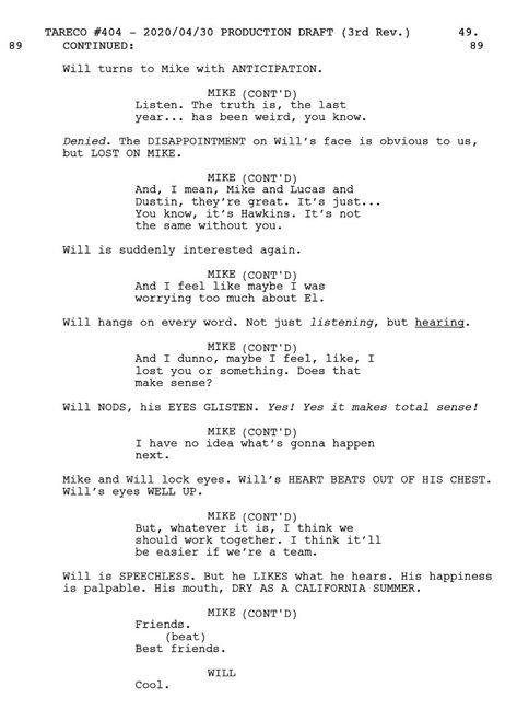 Stranger Things Script, Shut Up Make Me, Acting Lines, Script Acting, Movie Writing, Acting Practice, Acting Monologues, Acting Scripts, Screenplay Writing