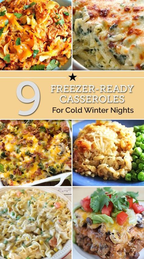 Freezer Casseroles, Freeze Ahead Meals, Best Freezer Meals, Freezer Dinners, Cheesy Ham, Freezer Friendly Meals, Freezable Meals, Freezer Meal Planning, Make Ahead Freezer Meals