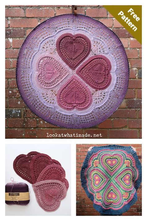 Mandela Crochet, Dinner Design, Classy Crochet, Heart Mandala, Crochet Plant Hanger, I Carry Your Heart, Hanger Design, Crochet Plant, I Carry