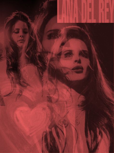 Red Lana Del Rey, Lana Del Rey Poster, Love Lana Del Rey, Chat Background, Printable Wall Collage, Lana Del Rey Love, Lana Del Rey Vinyl, Lana Rey, Lana Del Ray